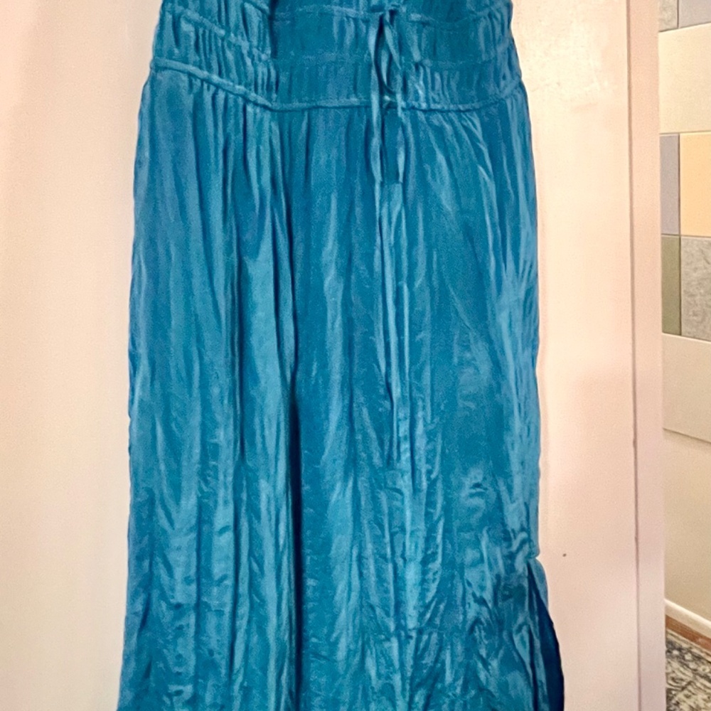 J Crew Palermo dress in viscose-blend crinkle NWOT - Picture 4 of 5